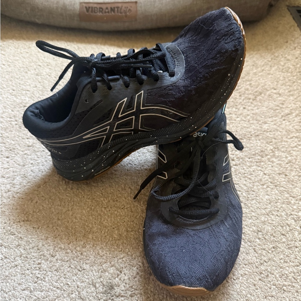 Asics black Gel Excite 6 running shoes size 7